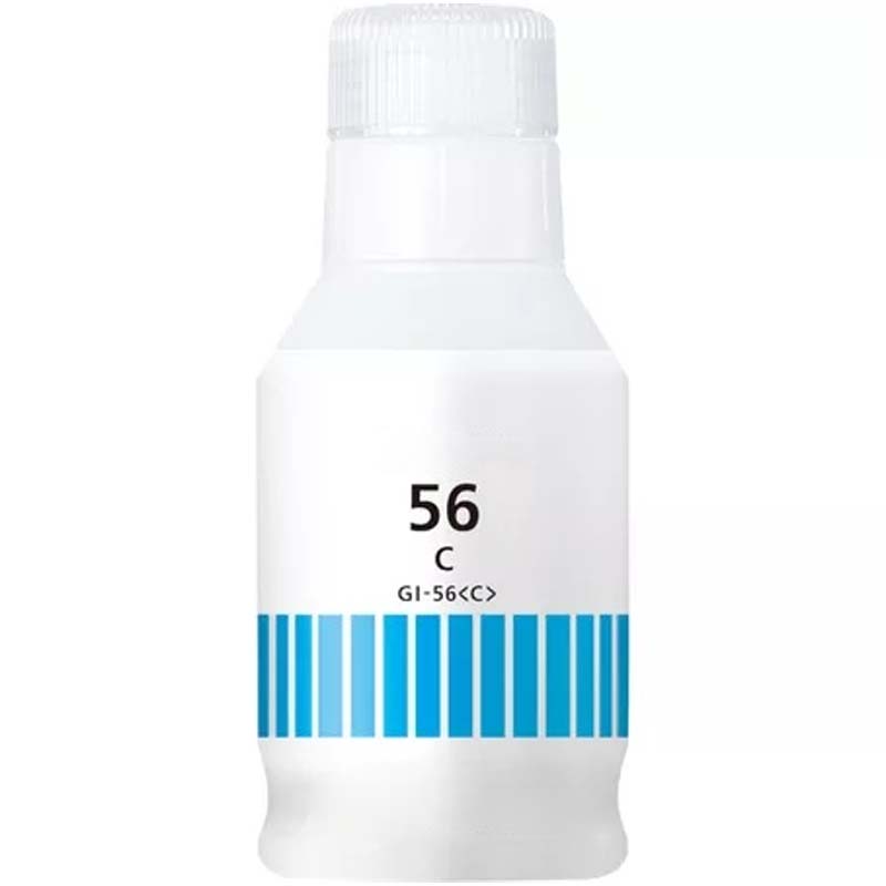 Compatible Canon GI-56C Cyan Ink Bottle 